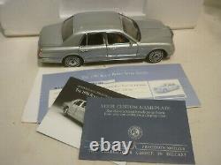 Franklin mint 1998 Rolls Royce silver seraph Boxed