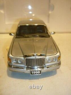 Franklin mint 1998 Rolls Royce silver seraph Boxed