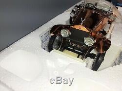 Franklin mint 1/24 1921 Rolls Toyce Silver Ghost Model Car Diecast Copper