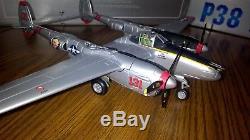 Franklin mint / Armour P-38 Lightning Pudgy V Thomas McGuire Jr. 148 scale