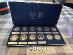 Franklin mint catholic art guild strling silver silver proof