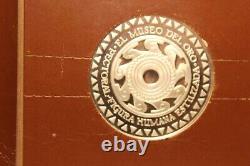 Frankling Mint Silver 1977 El Museo Del Oro ADORNO FIGURA HUMANA ESTILIZADA
