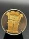 Frankling Mint Silver 1977 El Museo Del Oro Adorno Hombre Y Tocado Con Hongos