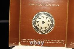 Frankling Mint Silver 925 GP COIN 1977 El Museo Del Oro CABEZADE BASTON AGUILA