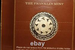 Frankling Mint Silver 925 GP COIN 1977 El Museo Del Oro CABEZADE BASTON AGUILA