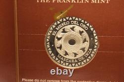 Frankling Mint Silver 925 GP COIN 1977 El Museo Del Oro MASCARA DE INZA