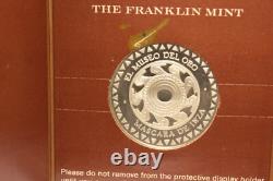 Frankling Mint Silver 925 GP COIN 1977 El Museo Del Oro MASCARA DE INZA