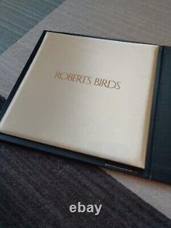 Full Boxed Set Of 25, 1971 Franklin Mint Roberts Birds Sterling Silver