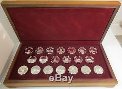 GREAT AMERICAN LANDMARK SERIES. 925 STERLING SILVER FRANKLIN MINT WithFREE SHP