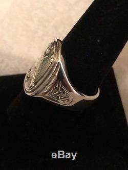 Georg Jensen Sterling Silver. 925 Eagle Ring For The Franklin, Mint Size 10