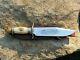 Gold & Silver Plated 1849 Hope Fortitude Decorative Bowie Knife Franklin Mint