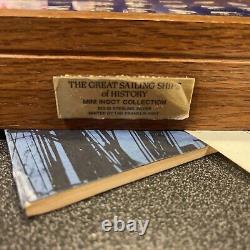 Great Sailing Ships Of History Franklin Mint 50 Bars Sterling Silver Ingot Set