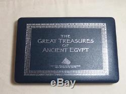 Great Treasures of Egypt 1999 5 Pounds Franklin Mint 5-Coin Proof Set
