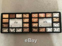 HARLEY DAVIDSON 90Th ANNIVERSARY SILVER INGOT SET. 30 INGOTS 1.4oz EACH. (40oz)