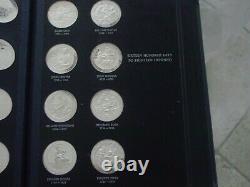 HISTORY OF MEDICINE SILVER PROOF MEDALS, Franklin Mint, 1970-72