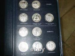 HISTORY OF MEDICINE SILVER PROOF MEDALS, Franklin Mint, 1970-72