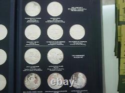 HISTORY OF PHARMACY SILVER PROOF MEDALS, Franklin Mint, 1970-72