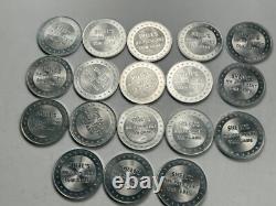 HOARD! - Silver, Bronze, Alum, Franklin Mint Medal Token Lot Shell, Merlin