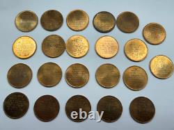 HOARD! - Silver, Bronze, Alum, Franklin Mint Medal Token Lot Shell, Merlin