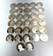 Half Ounce. 925 Silver Rounds Silver Medal Historic Usa Figures 32 Total