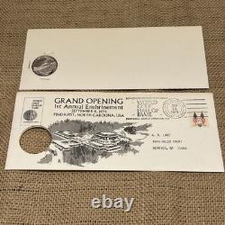 Hamilton Mint World Golf HOF First Day Cover Pinehurst 1974 0.8oz 0.999 Silver