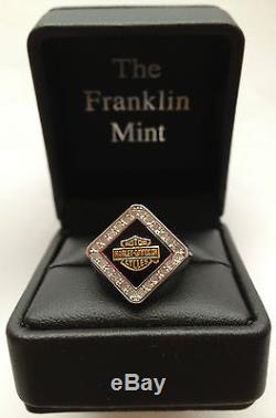 Harley-Davidson Ladies Forever Diamond Ring by Franklin Mint D4J8577 SZ 5