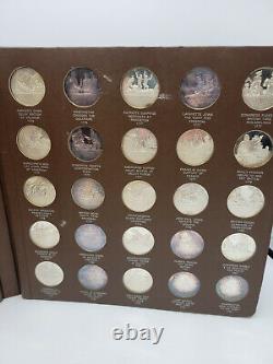 History Of The American Revolution 50 Sterling Silver Rounds Franklin Mint