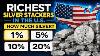 How Much Silver Do Americans Actually Have Shocking Silver Break Down By Percentile