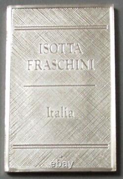 If Isotta Fraschini Sterling Franklin Mint Automobile Emblems Enameled Art Bar
