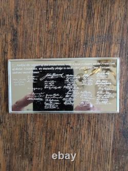 Independence Hall Bicentennial Commemorative 2000grains. 999 silver Ingot