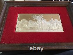 Independence Hall Signing of The Declaration Comm. 4.3 oz. 999 Sil. Franklin Mint