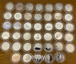 Indian tribal series, books and. 999 Silver Each Coin has Book set of 40
