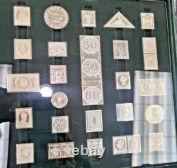 International Society Of Postmasters Silver Proofs Of 50 World Greatest Stamps
