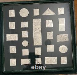 International Society Of Postmasters Silver Proofs Of 50 World Greatest Stamps