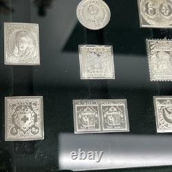 International Society Of Postmasters Silver Proofs Of 50 World Greatest Stamps