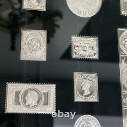 International Society Of Postmasters Silver Proofs Of 50 World Greatest Stamps