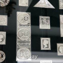 International Society Of Postmasters Silver Proofs Of 50 World Greatest Stamps