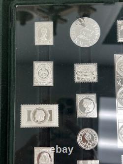 International Society Of Postmasters Silver Proofs Of 50 World Greatest Stamps