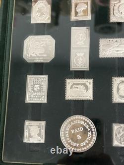 International Society Of Postmasters Silver Proofs Of 50 World Greatest Stamps