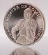 Jack Benny Comedian Musician Violin Franklin Mint 925 Silver Art Bar Round C2730
