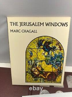 Jerusalem windows Marc Chagall. 999 Silver Set. Mosaic Art (like Franklin Mint)