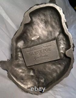 Jim Ponter Pewter Silent Joe Sculpture Foe The Franklin Mint 1987