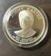 Jimmy And Rosalynn Carter Sterling Silver Franklin Mint Medals (. 925 Finess)