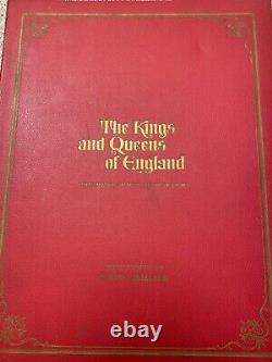 KINGS AND QUEENS of England by Franklin Mint, 925 Sterling