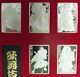 Kabuki Japan Ingot Set. 999 Silver 18-bar Collection 1977 Franklin Mint Lf387