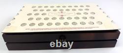 Kings & Queens of England Sterling Silver Mini-Coin Collection Franklin Mint COA