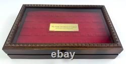 Kings & Queens of England Sterling Silver Mini-Coin Collection Franklin Mint COA