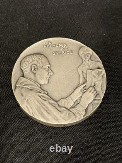 LÉO HOLMGREN 1972 Sverige Sweden Coin 6.5 ounce sterling silver Franklin mint
