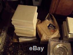 L@@K WOW Huge lot Sterling Silver. 925 Plates scrap or not mostly Franklin Mint