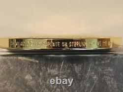 Lincoln County War New Mexico 24K Gold On Solid Sterling 1977 Medal